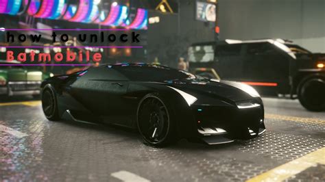 cyberpunk 2077 batman car